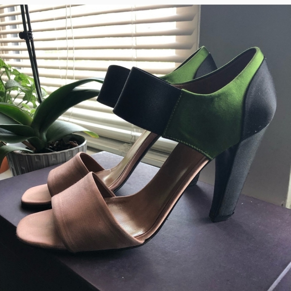 Prada Satin Sandal